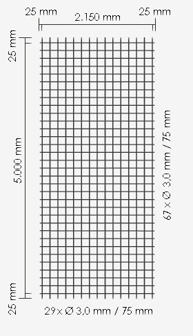 Betonstahlmatte N94